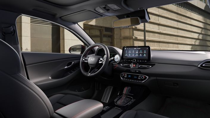 The interior of a car
Description automatically generated